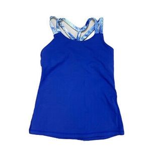 Lululemon Ivivva girls blue tank